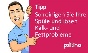 Mehr über den Artikel erfahren Kalk, Fett & Verfärbungen in der Spüle entfernen – Tipps & Hausmittel